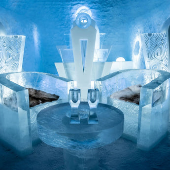 There’s a Hotel Made Entirely of Ice in Sweden!