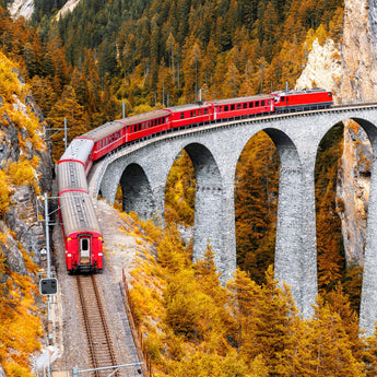The Glacier Express in Switzerland is the slowest train?